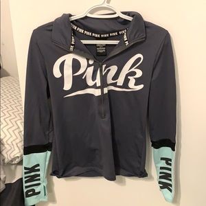 PINK half zip